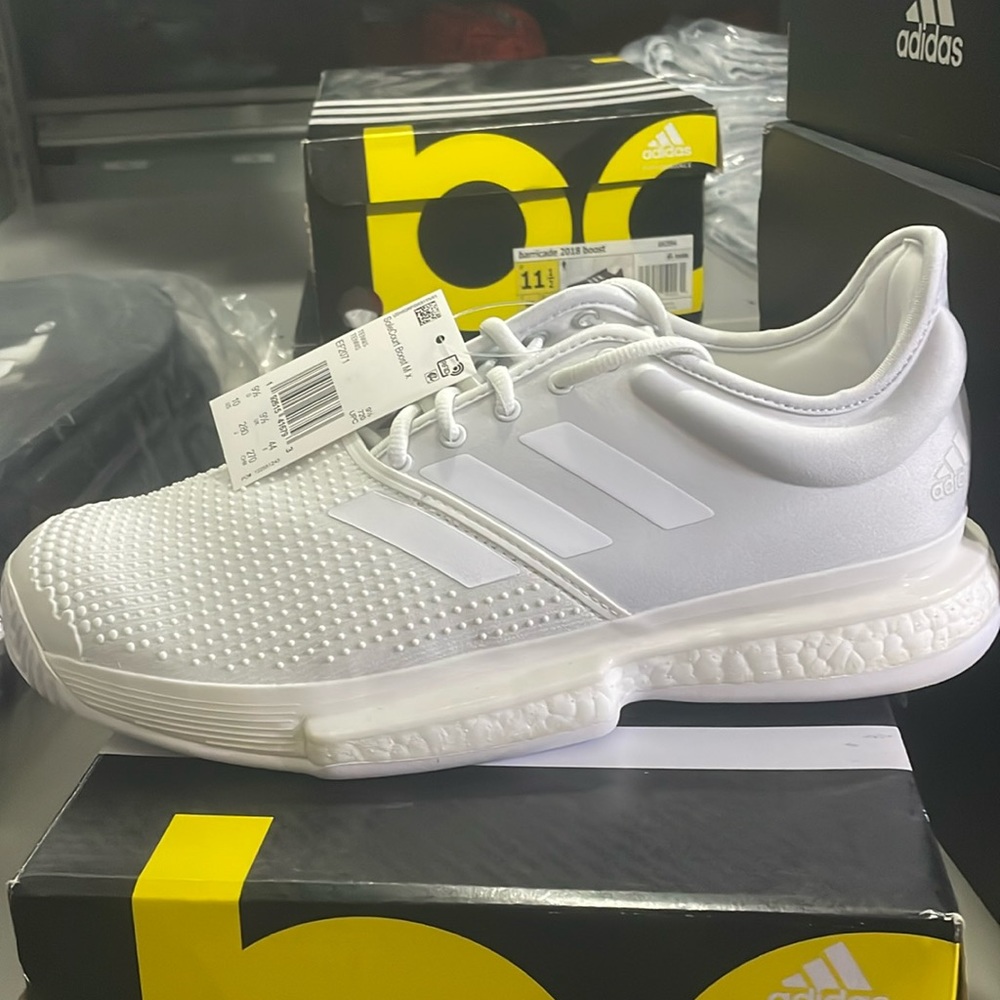 Sole court boost M x Parley, tennis shoes, new, not worn once